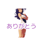 ⚫レースクイーン（個別スタンプ：7）