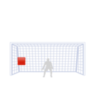 サッカー応援シュートコーススタンプ（個別スタンプ：7）