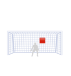 サッカー応援シュートコーススタンプ（個別スタンプ：26）