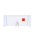 サッカー応援シュートコーススタンプ（個別スタンプ：30）