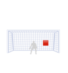 サッカー応援シュートコーススタンプ（個別スタンプ：31）