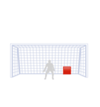 サッカー応援シュートコーススタンプ（個別スタンプ：32）