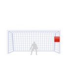 サッカー応援シュートコーススタンプ（個別スタンプ：38）