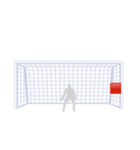 サッカー応援シュートコーススタンプ（個別スタンプ：39）