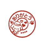 愛犬家たちのわんこ♡郵便屋さん♡ハンコ（個別スタンプ：7）