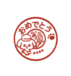 愛犬家たちのわんこ♡郵便屋さん♡ハンコ（個別スタンプ：34）
