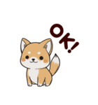 柴犬もふもふ（個別スタンプ：1）