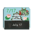 四国竜物語Shikoku Dragon Story7月記念日（個別スタンプ：17）