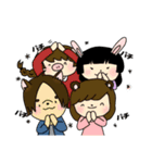 かわいいケモノ耳たち2（個別スタンプ：4）