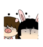 かわいいケモノ耳たち2（個別スタンプ：14）