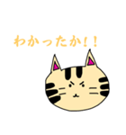 近所のねこスタンプ（個別スタンプ：7）