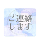 日常仕事挨拶＊大人女子ガーリー毎日使える（個別スタンプ：10）