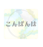 日常仕事挨拶＊大人女子ガーリー毎日使える（個別スタンプ：34）