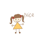 ゆるかわgirl’sスタンプ（個別スタンプ：2）