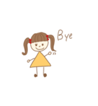ゆるかわgirl’sスタンプ（個別スタンプ：8）
