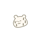 微笑みのくま(小さめ)（個別スタンプ：26）