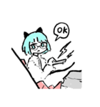 口内完全破壊ヒレカツ（個別スタンプ：1）
