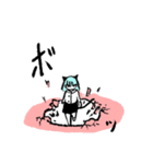 口内完全破壊ヒレカツ（個別スタンプ：2）