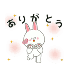 【飛び出す】LINEフレンズ❤️お祝い（個別スタンプ：7）