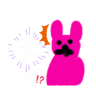 うさぎさんスタンプ☆（個別スタンプ：1）