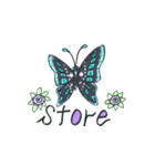 蝶と花3（個別スタンプ：5）