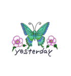 蝶と花3（個別スタンプ：7）