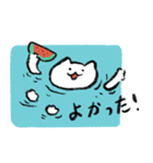 The Very Very Lazy Cat - 夏季篇 (日本語)（個別スタンプ：22）