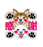 柴犬りょうかいくんのラインスタンプだよ（個別スタンプ：8）