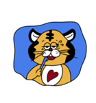 POP TIGER 文字なし（個別スタンプ：1）