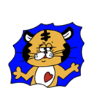 POP TIGER 文字なし（個別スタンプ：5）