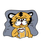 POP TIGER 文字なし（個別スタンプ：9）