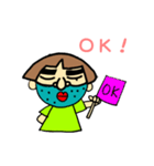 おねぇさんの、日常会話PART1です。（個別スタンプ：21）