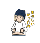 帽子好きな女の子（個別スタンプ：9）