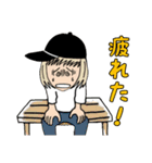 帽子好きな女の子（個別スタンプ：12）