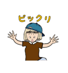 帽子好きな女の子（個別スタンプ：37）