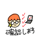 ぱぱちゃん 。（個別スタンプ：34）