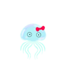 かわちいくらげちゃん（個別スタンプ：1）