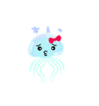 かわちいくらげちゃん（個別スタンプ：3）