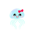 かわちいくらげちゃん（個別スタンプ：5）
