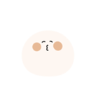 表情豊かなまんまるおもちくん（個別スタンプ：7）