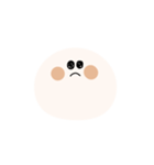 表情豊かなまんまるおもちくん（個別スタンプ：9）