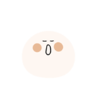 表情豊かなまんまるおもちくん（個別スタンプ：10）
