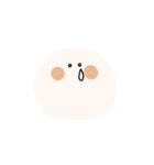 表情豊かなまんまるおもちくん（個別スタンプ：12）