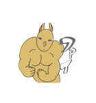 ムキりす（個別スタンプ：4）