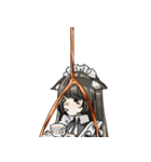 フォーマル？メイドちゃんスタンプ（個別スタンプ：21）