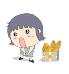 パンが一番好き。(シリーズ2)（個別スタンプ：7）