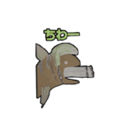 シロちゃんのぼうけんスタンプ Ver.1（個別スタンプ：11）