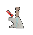 シロちゃんのぼうけんスタンプ Ver.1（個別スタンプ：12）