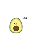 あぼかどちゃん 英語（個別スタンプ：3）