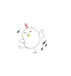 いっぴきのにわとり（個別スタンプ：1）